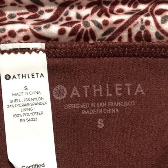 ATHLETA Batik Paisley Bikini Bottoms Size Small - Picture 6 of 6